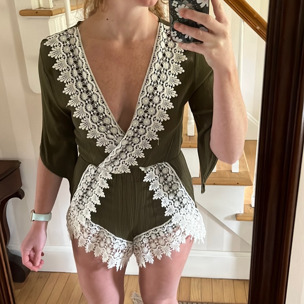 Lace Romper